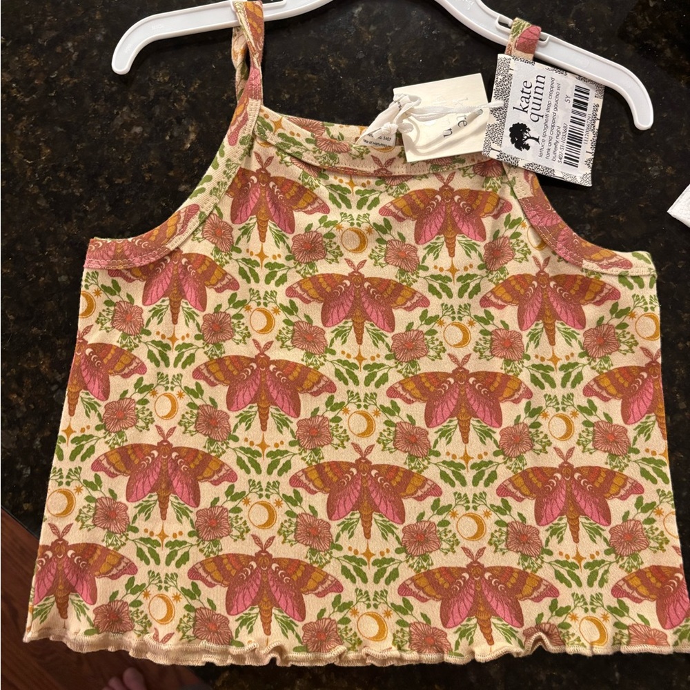 Kate Quinn Butterfly Print Tank Top